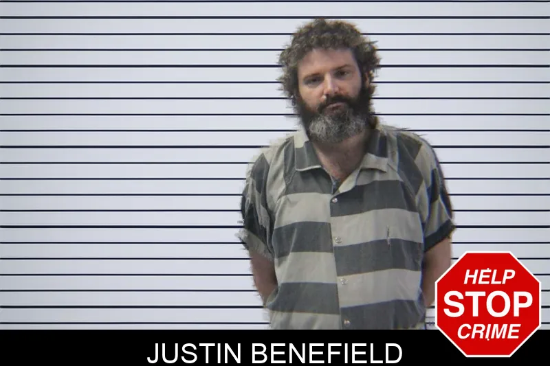 Justin Benefield mugshot