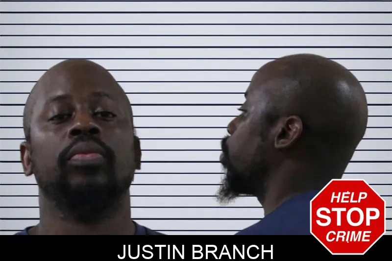 Justin Branch mugshot