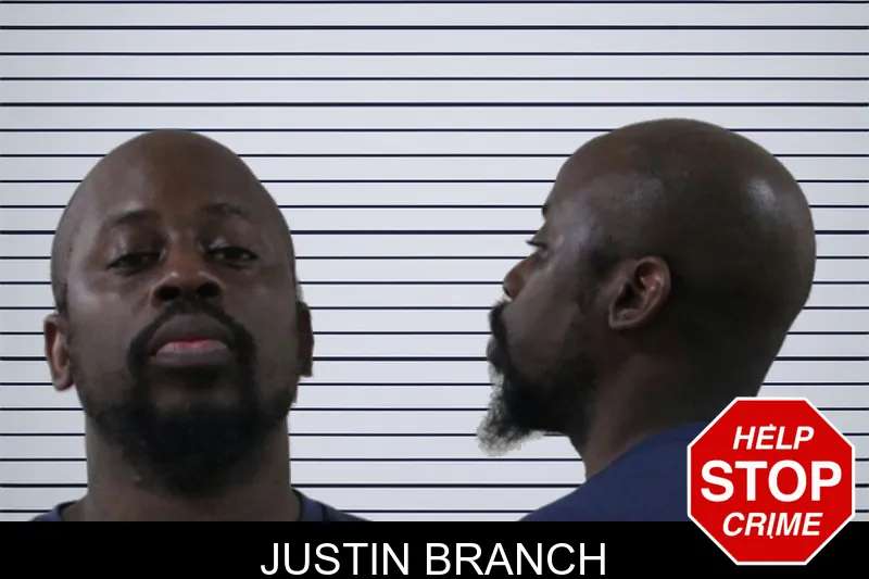 Justin Branch mugshot