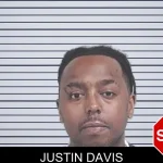 Justin Davis mugshot