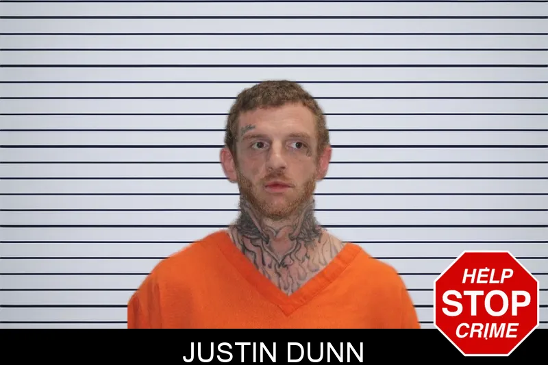 Justin Dunn mugshot