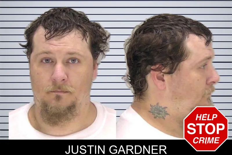 Justin Gardner mugshot