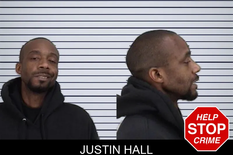 Justin Hall mugshot