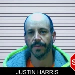 Justin Harris mugshot