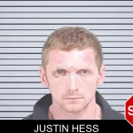 Justin Hess mugshot