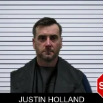 Justin Holland mugshot