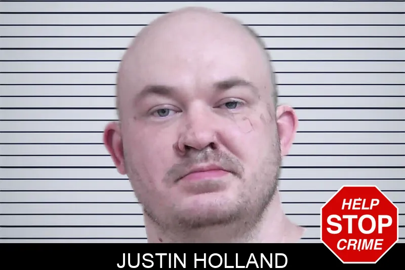 Justin Holland mugshot