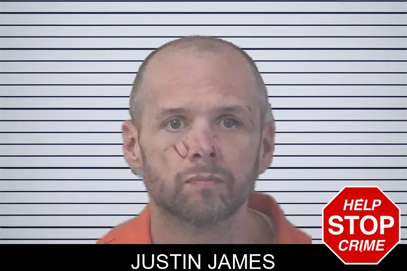 Justin James mugshot