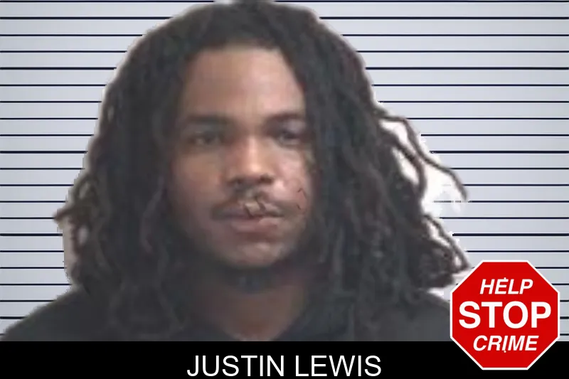 Justin Lewis mugshot