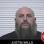 Justin Mills mugshot