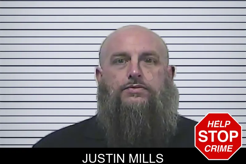 Justin Mills mugshot