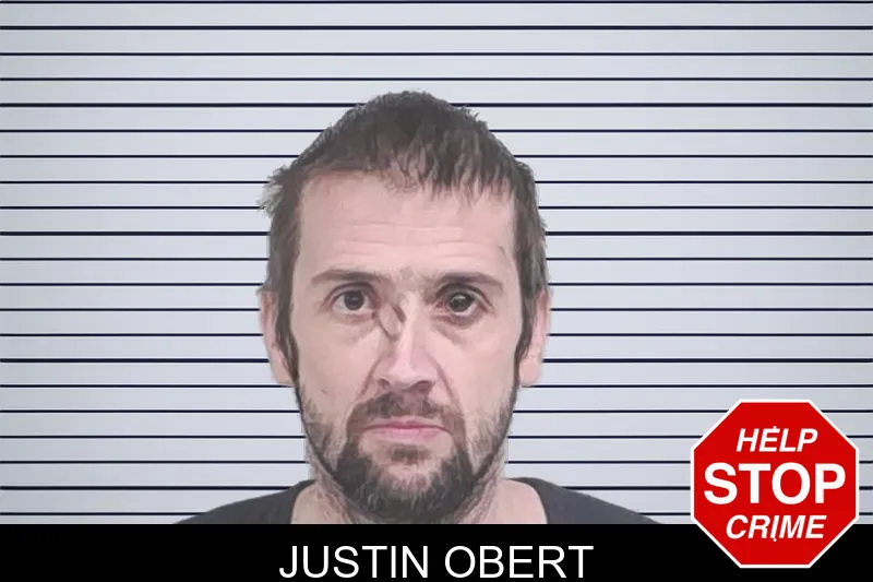 Justin Obert mugshot