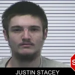 Justin Stacey mugshot