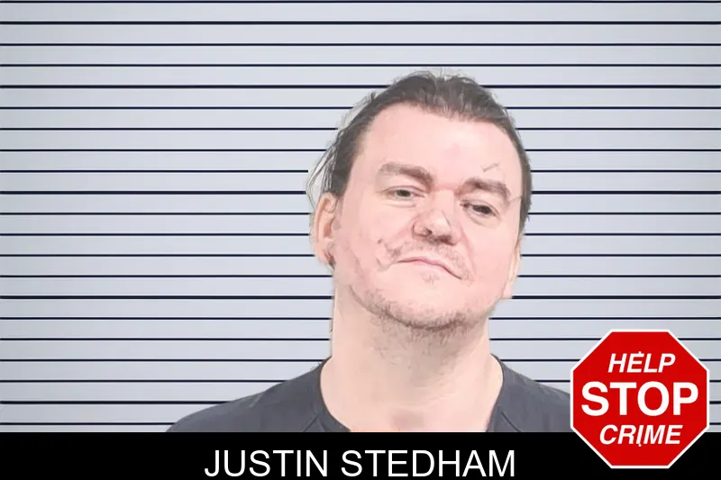 Justin Stedham mugshot