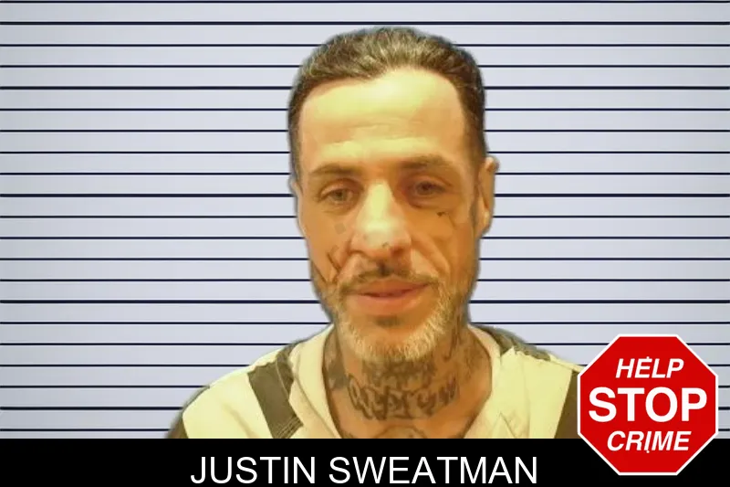 Justin Sweatman mugshot