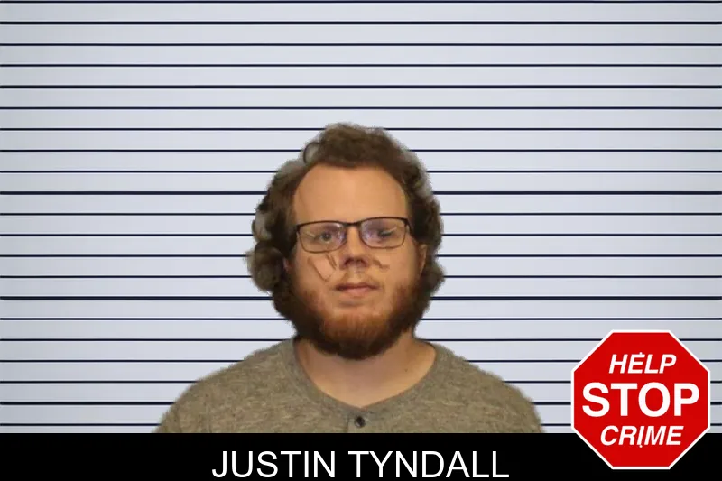 Justin Tyndall mugshot