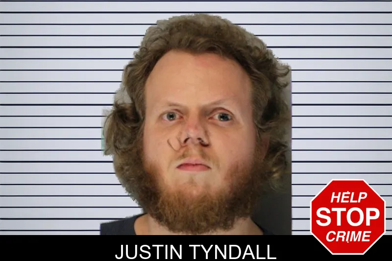 Justin Tyndall mugshot