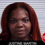 Justine Martin mugshot