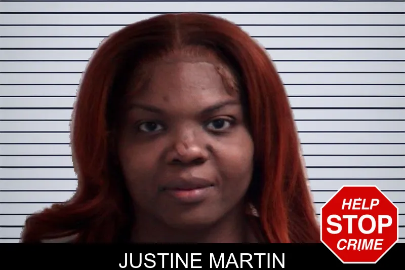 Justine Martin mugshot