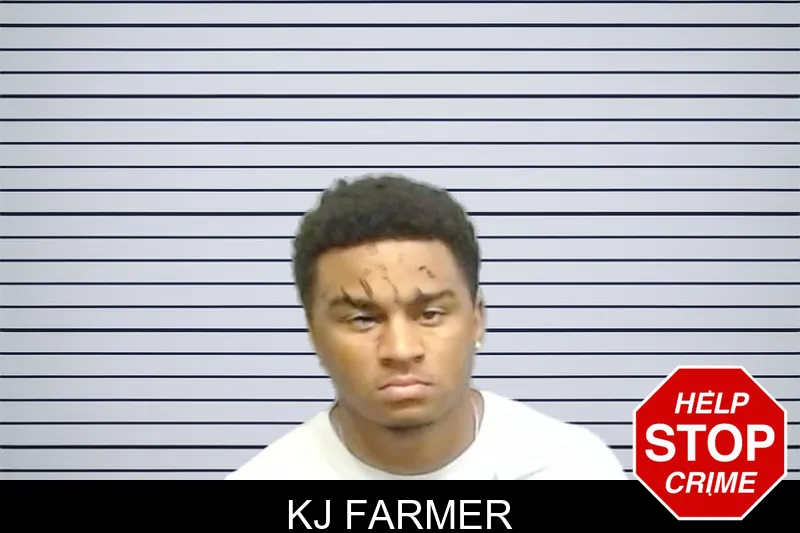 KJ Farmer mugshot