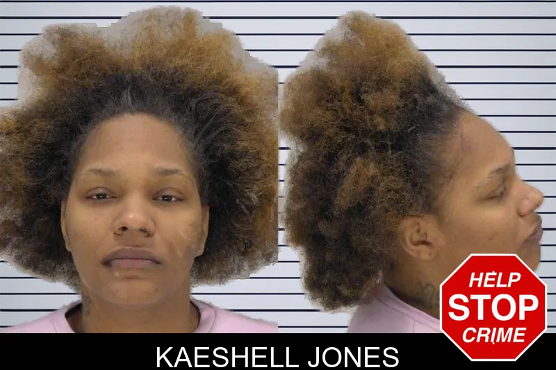 Kaeshell Jones mugshot