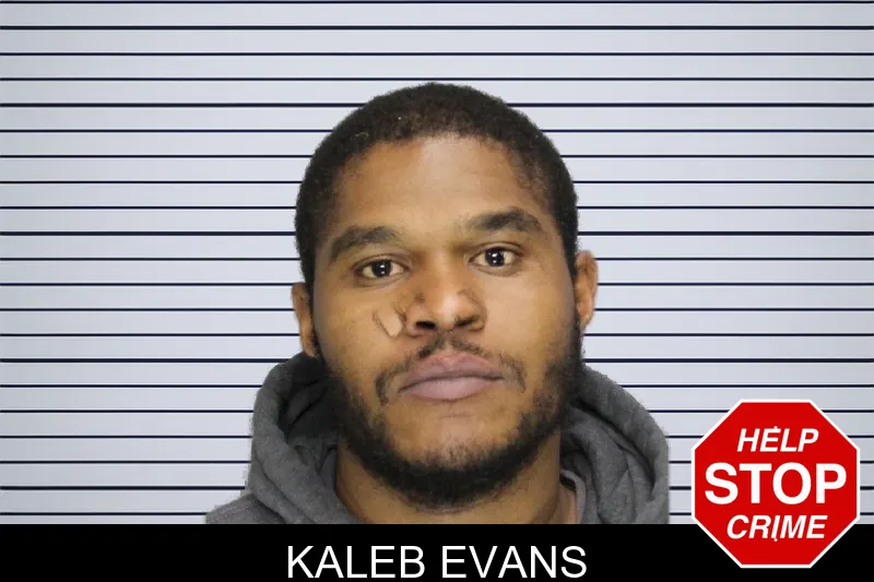 Kaleb Evans mugshot