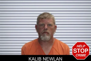 Kalib Newlan mugshot