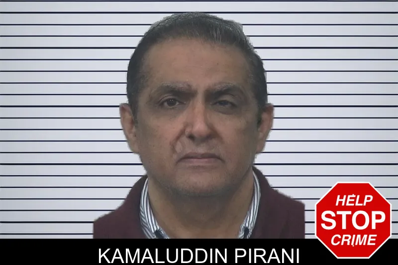 Kamaluddin Pirani mugshot