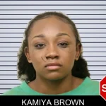 Kamiya Brown mugshot