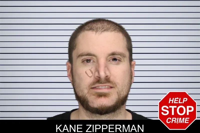Kane Zipperman mugshot