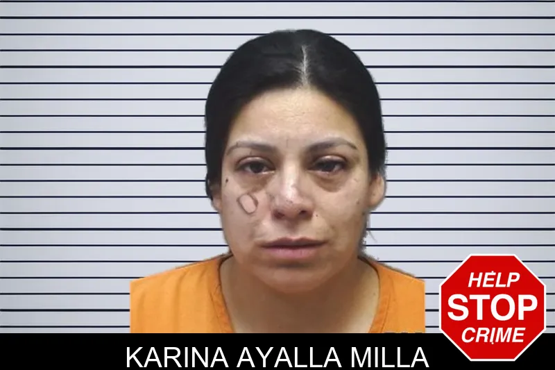 Karina Ayalla Milla mugshot