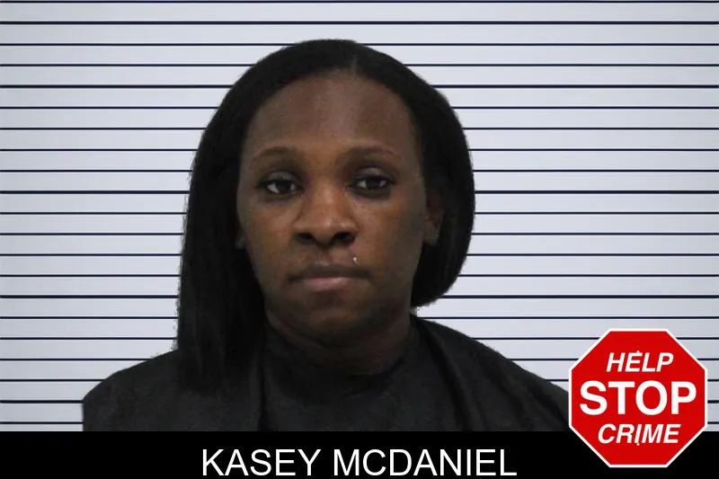 Kasey McDaniel mugshot