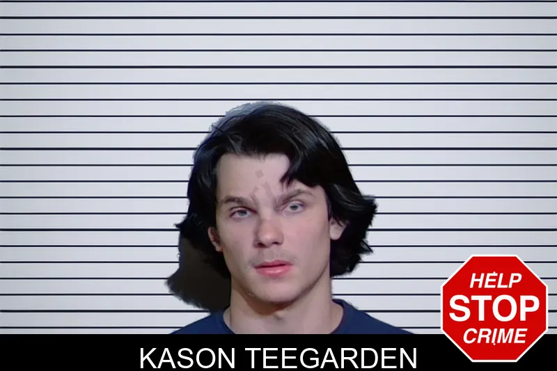 Kason Teegarden mugshot