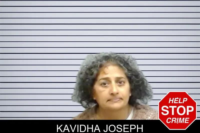 Kavidha Joseph mugshot
