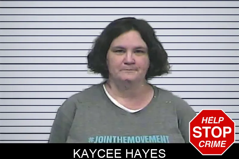 Kaycee Hayes mugshot