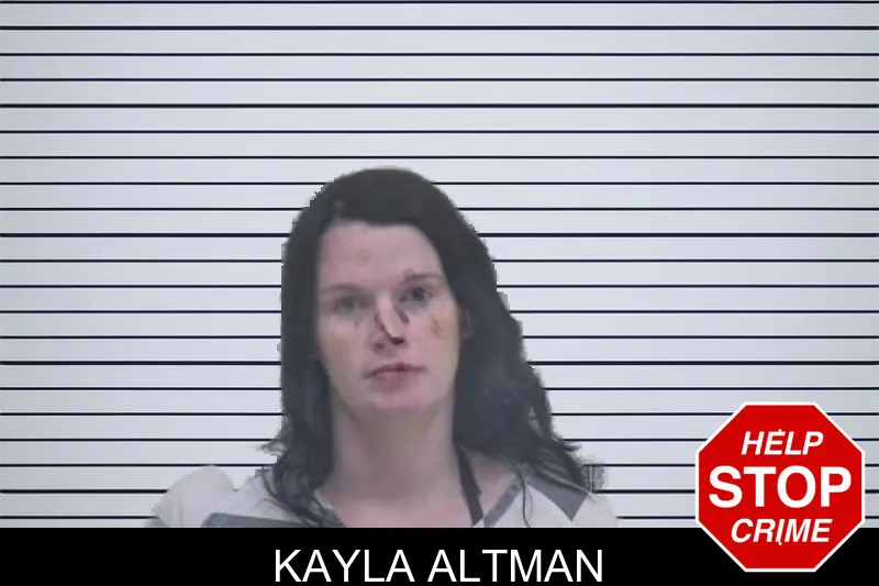 Kayla Altman mugshot