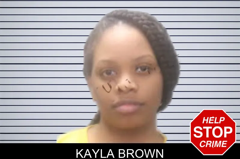Kayla Brown mugshot