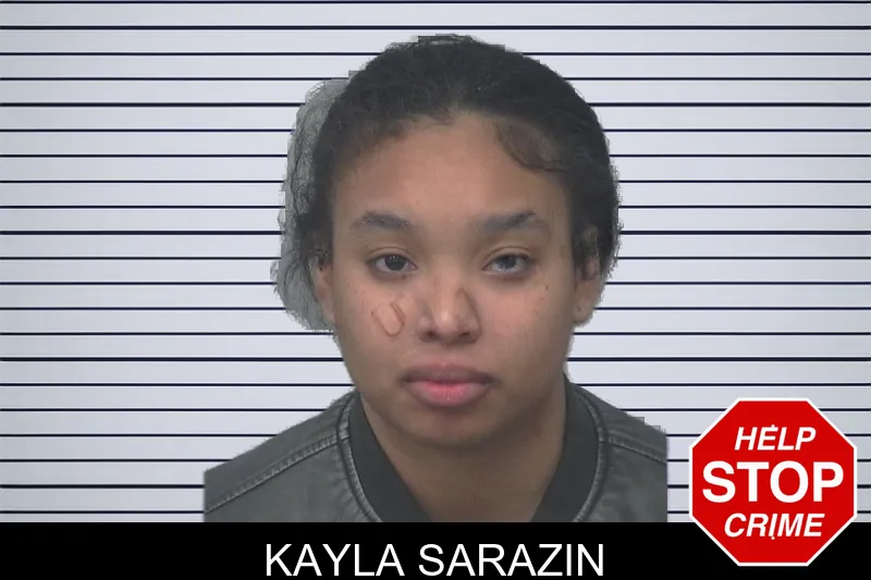Kayla Sarazin mugshot