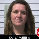 Kayla Weeks mugshot