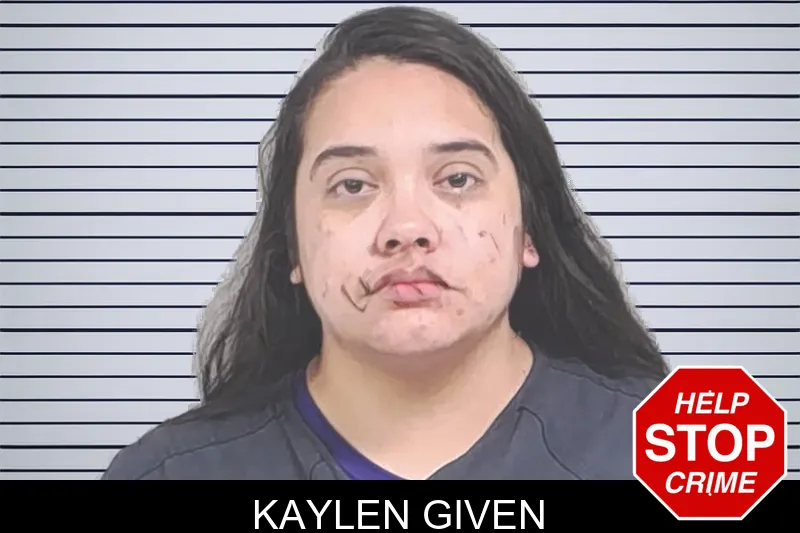 Kaylen Given mugshot