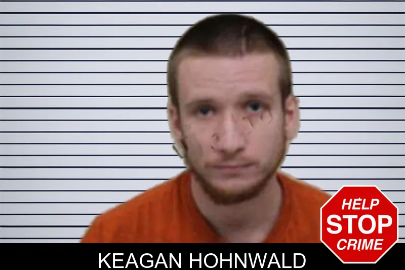 Keagan Hohnwald mugshot