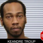 Keandre Troup mugshot