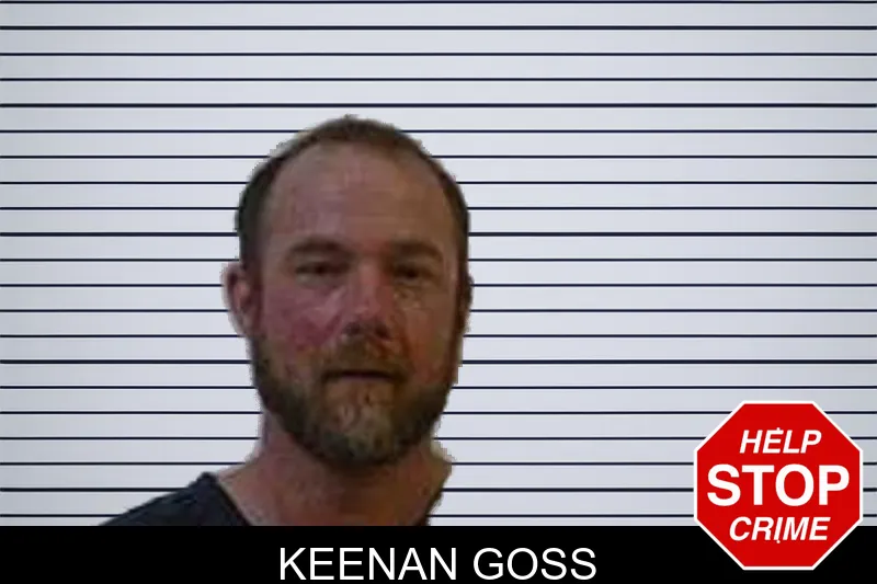 Keenan Goss mugshot