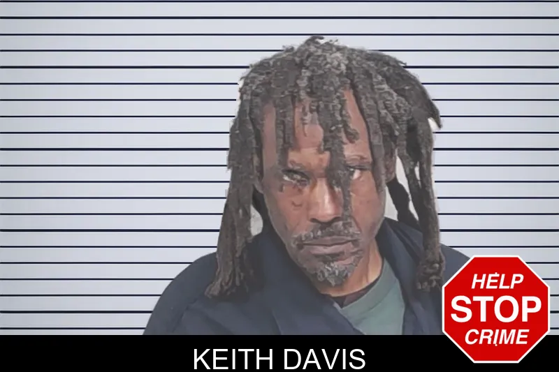 Keith Davis mugshot