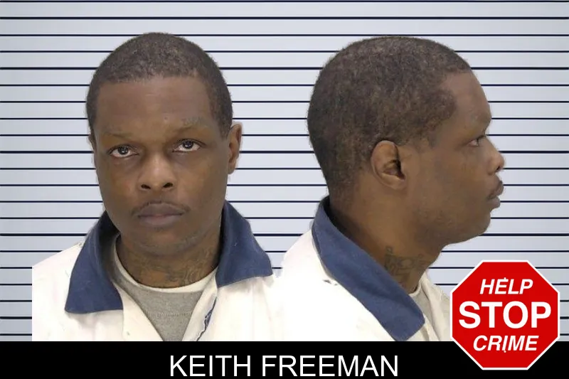 Keith Freeman mugshot