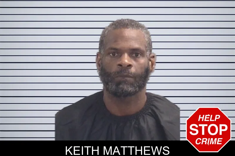 Keith Matthews mugshot
