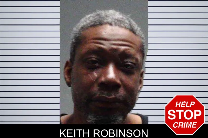 Keith Robinson mugshot