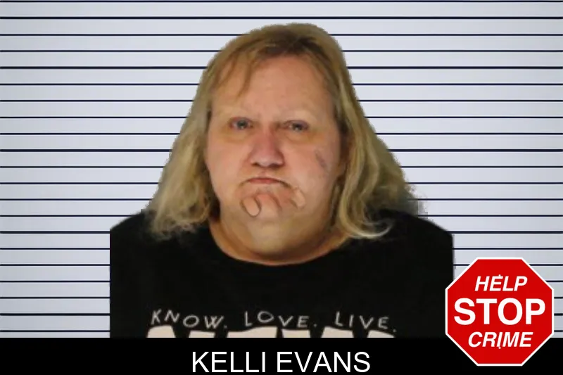 Kelli Evans mugshot
