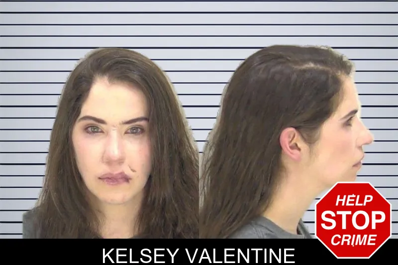 Kelsey Valentine mugshot