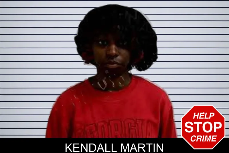 Kendall Martin mugshot
